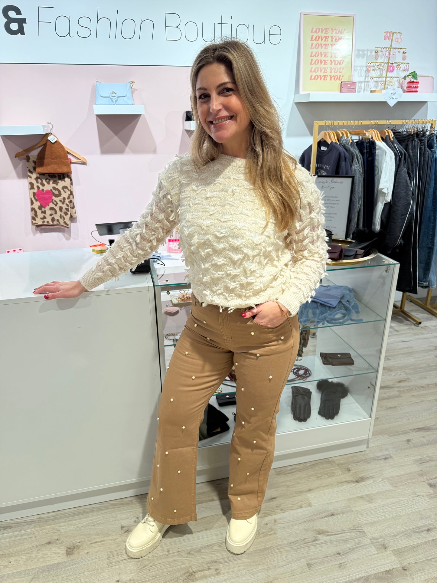 C&S Parisa Pants Tiger eye