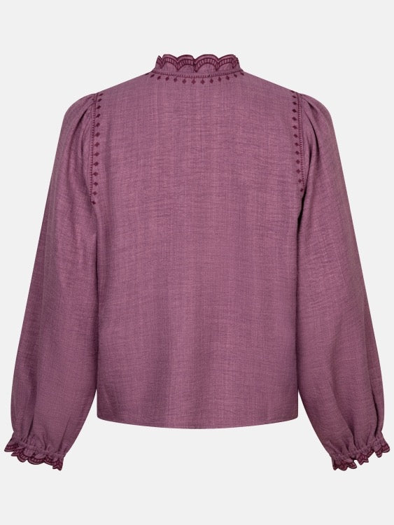 Y Blouse Hannah Mauve