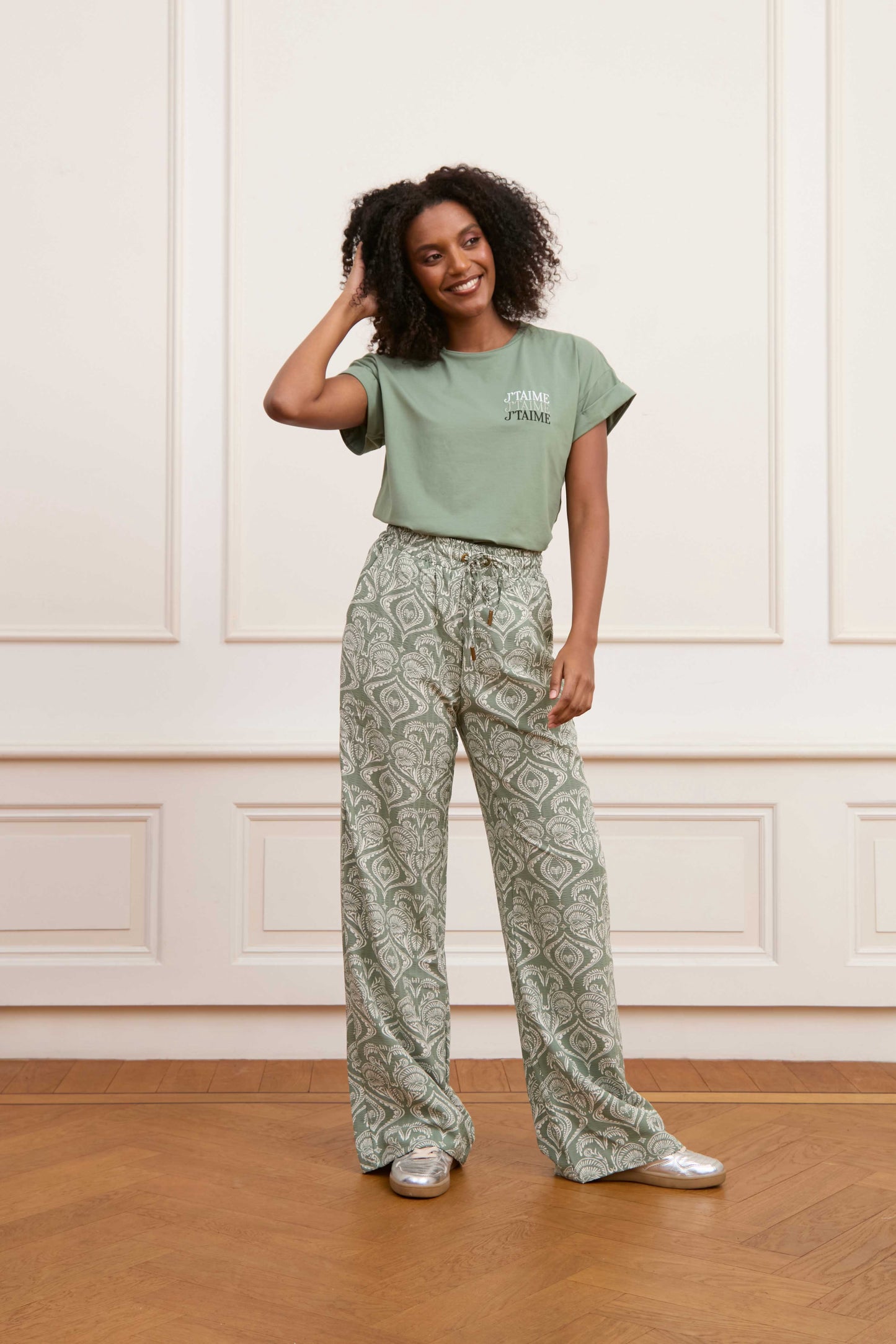LM T-Shirt Lilou green