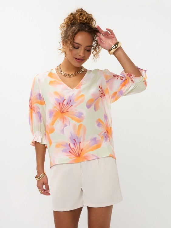 Y Top Jordan Multi Flower