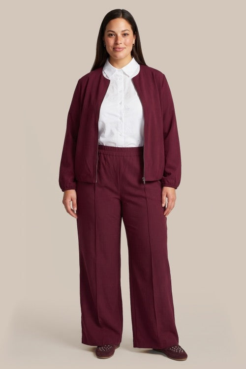 EXX Mireya Pants Aubergine