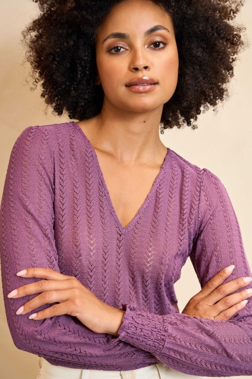 LM Blouse Mealis Purple