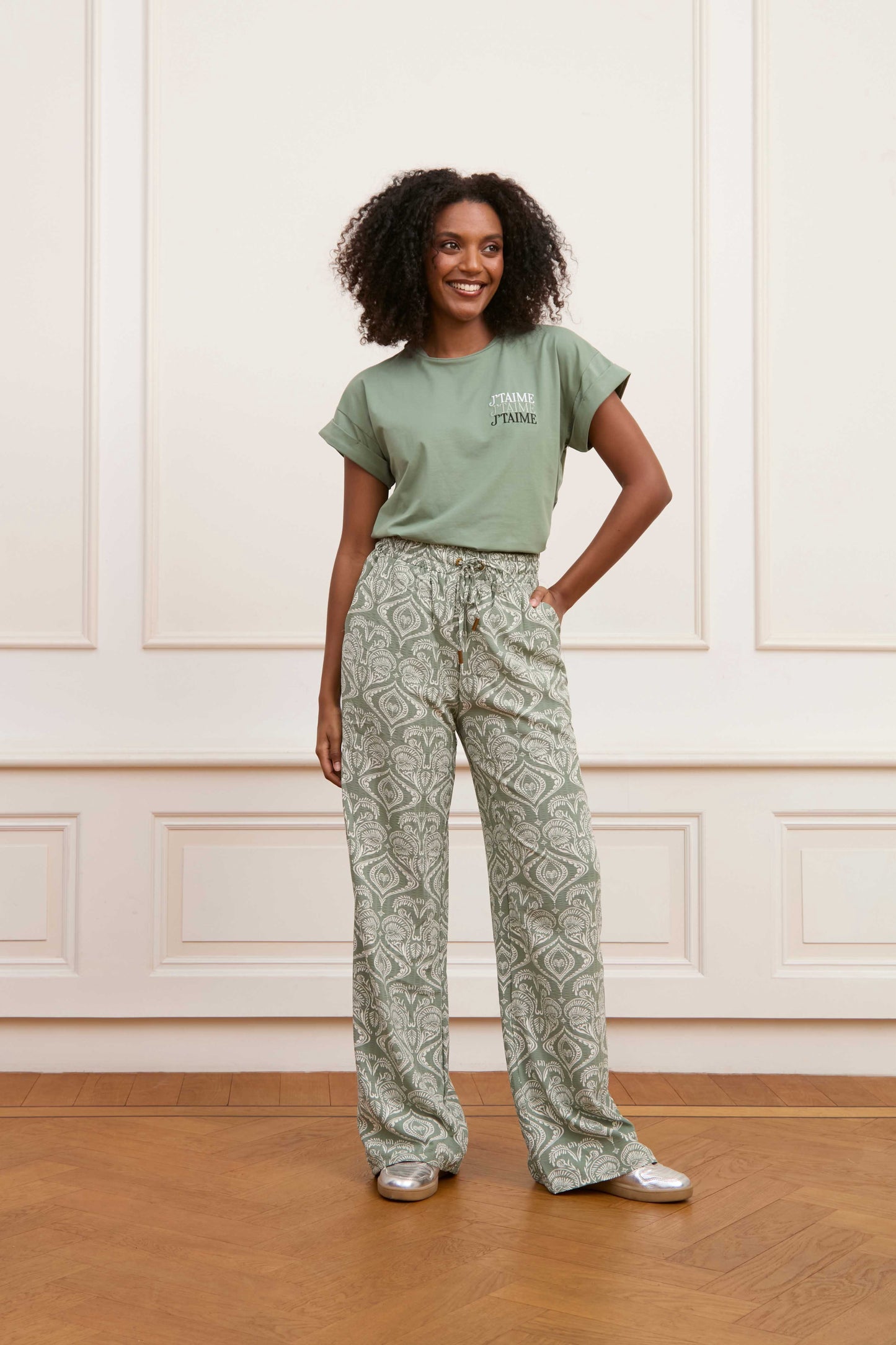 LM T-Shirt Lilou green
