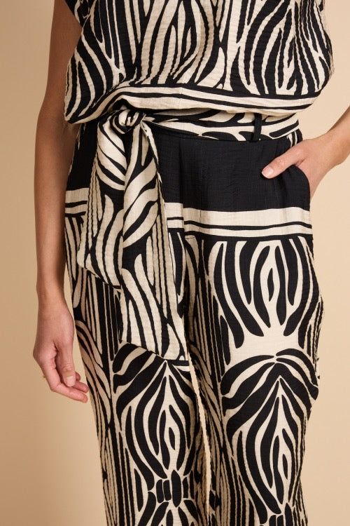GM Ilsebel Pants Black/Sand