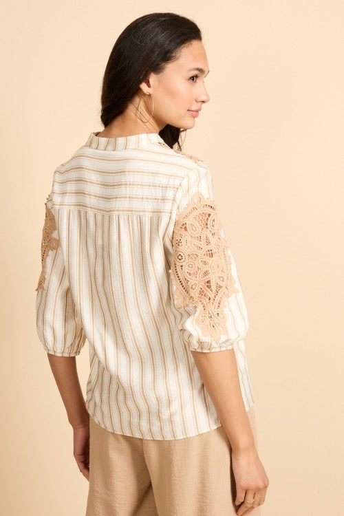 GM Hester Blouse Camel