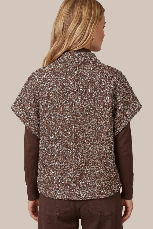 CS Gilana Gilet Mocha Brown