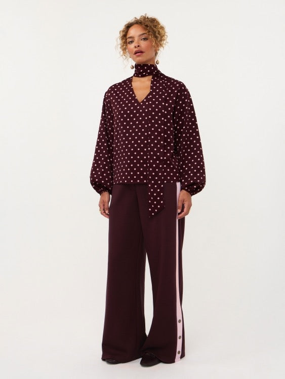 Y Blouse Elvy Plum
