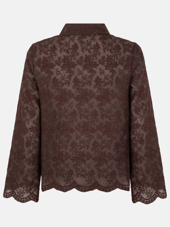 Y Blouse Lieke Dark Brown