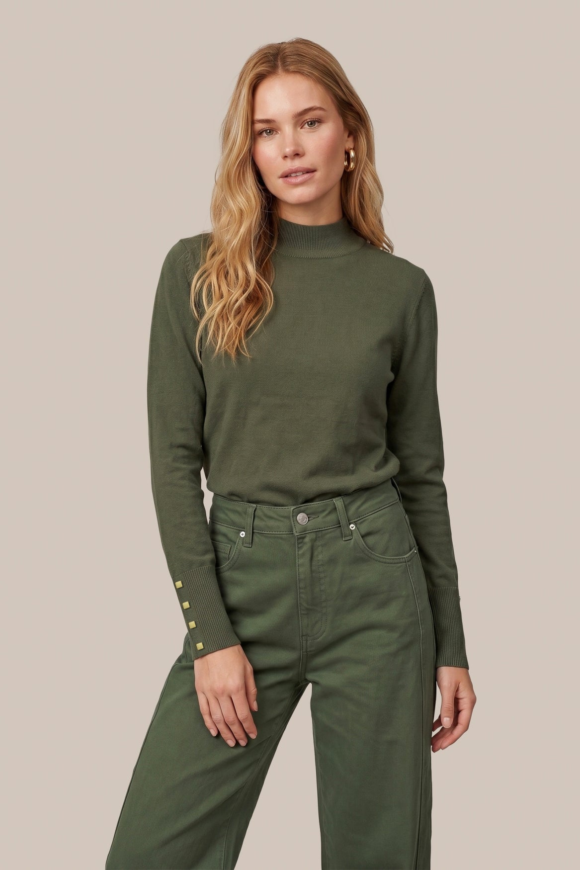 CS Ambra Knit Dark Olive