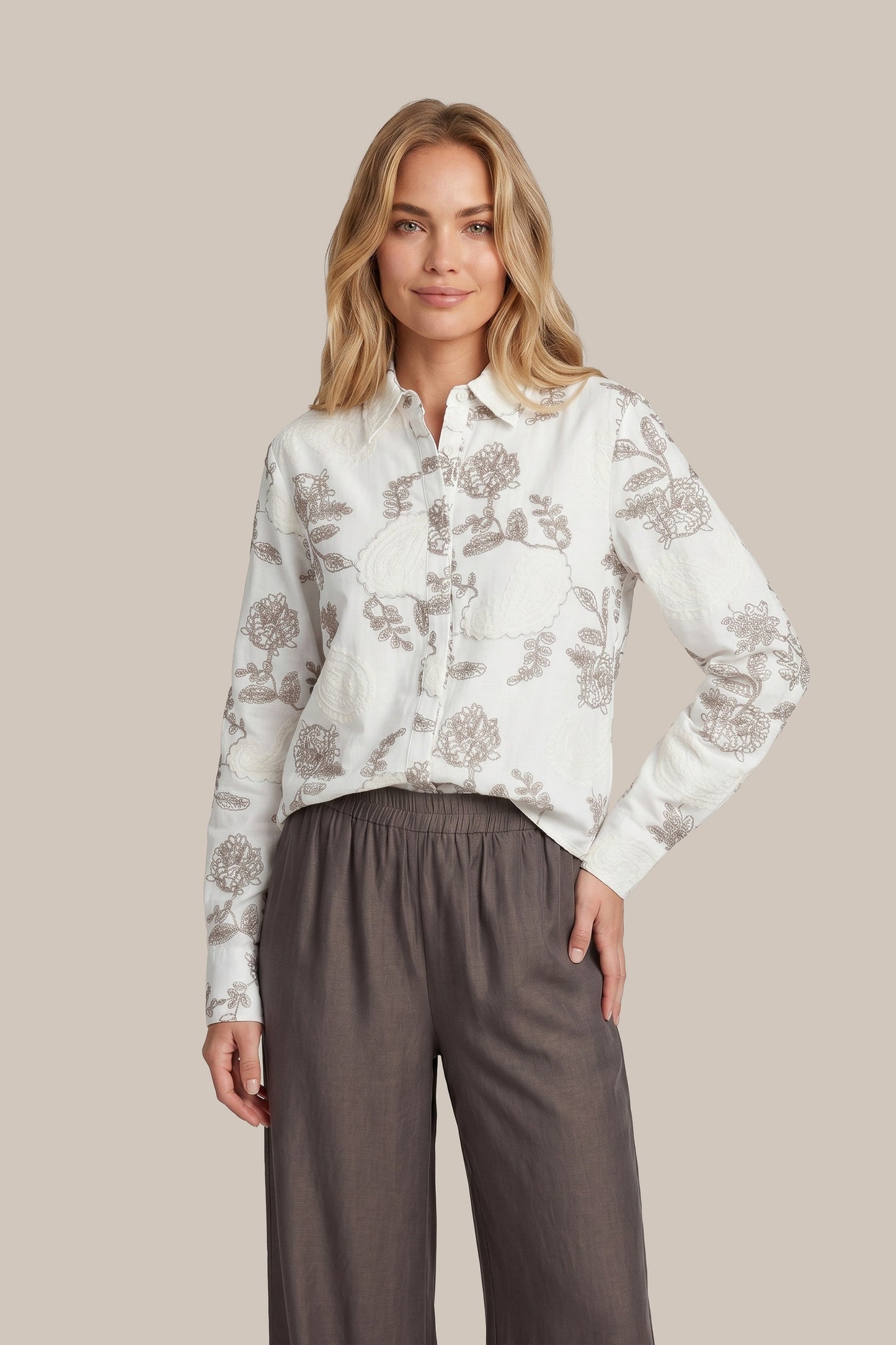 GM Sile Blouse Offwhite