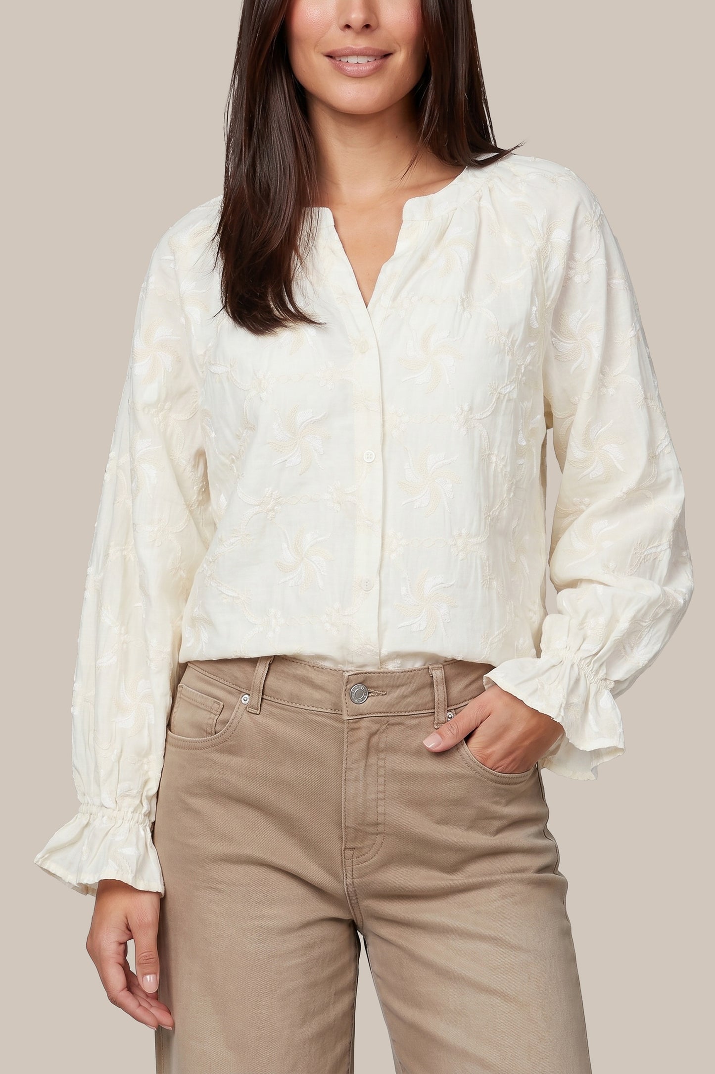 GM Sinead Blouse White