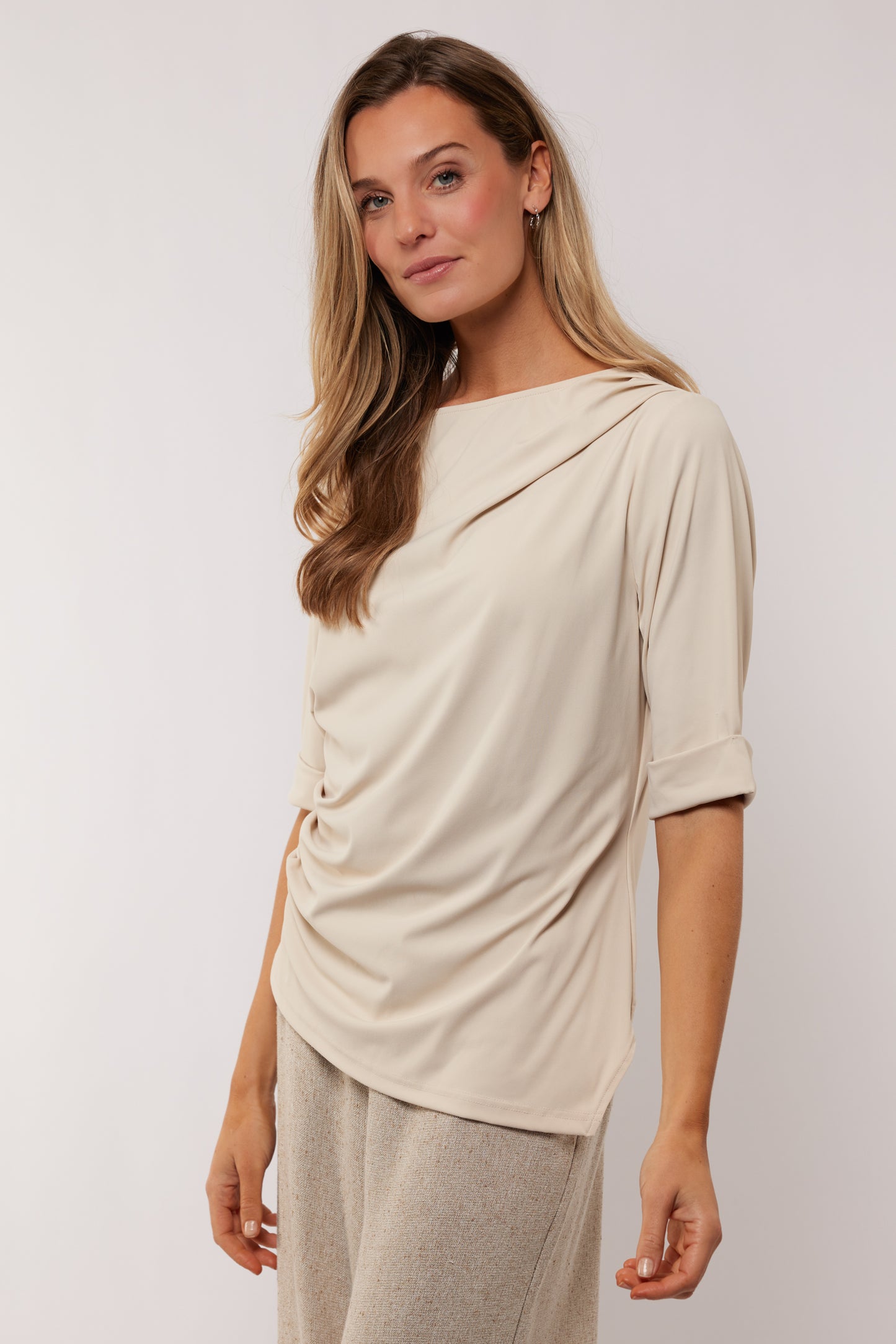 GM Romina Top Light Moss & Sand
