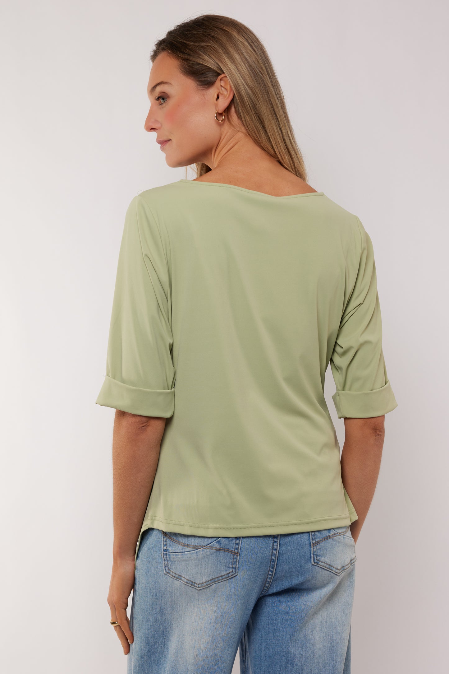 GM Romina Top Light Moss & Sand