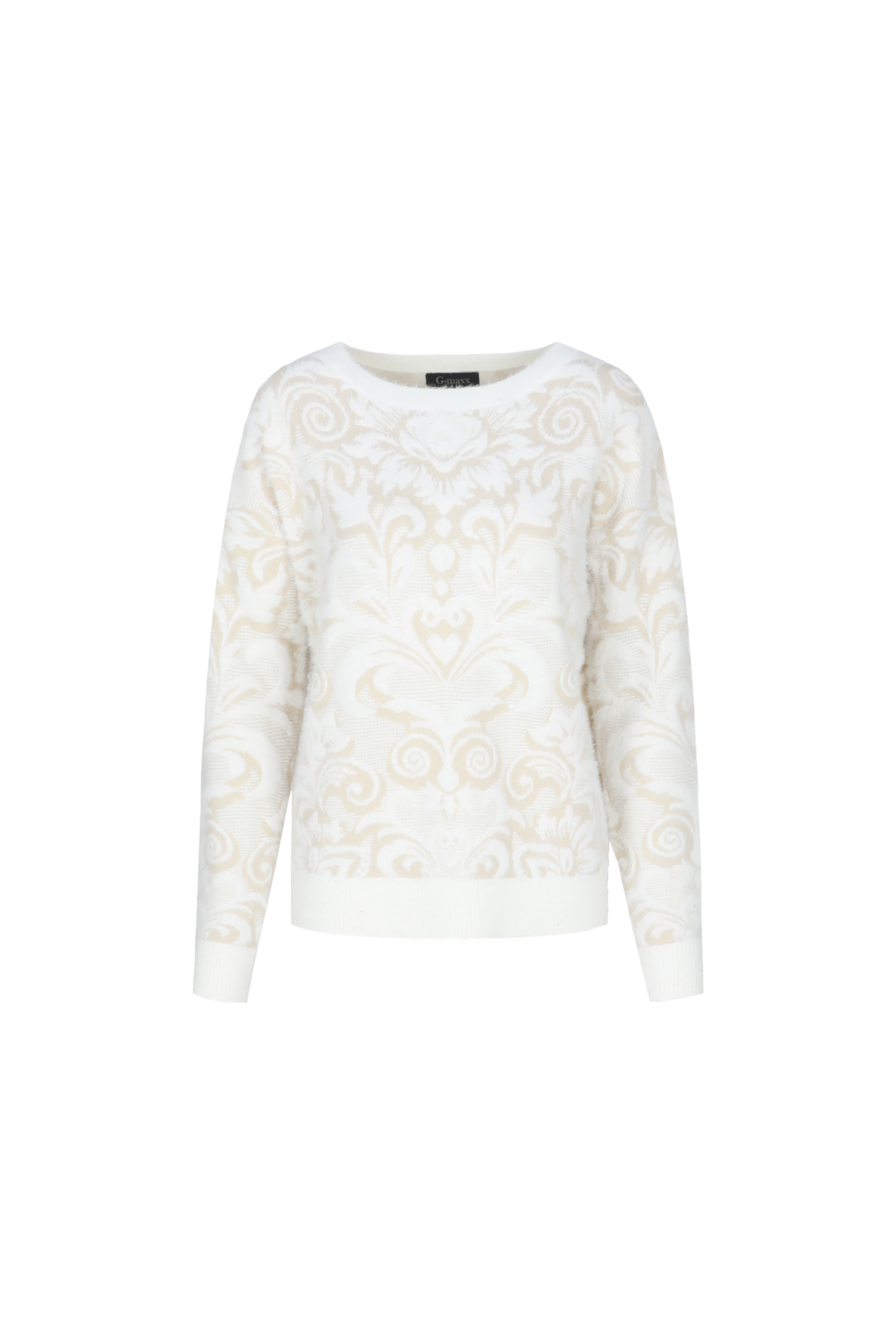GM Kit Knit Top Wit Sand