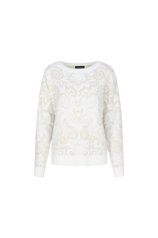 GM Kit Knit Top Wit Sand