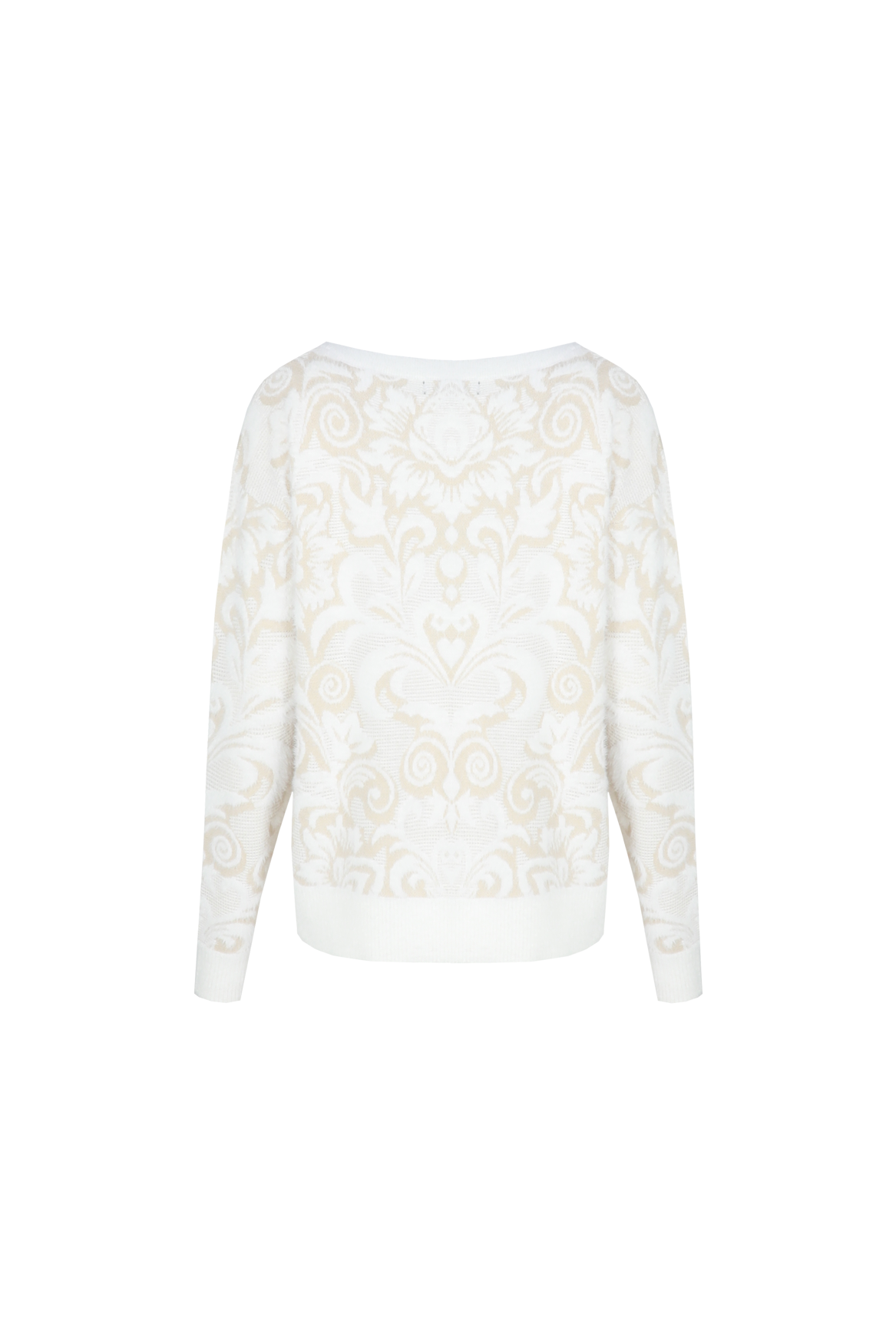 GM Kit Knit Top Wit Sand