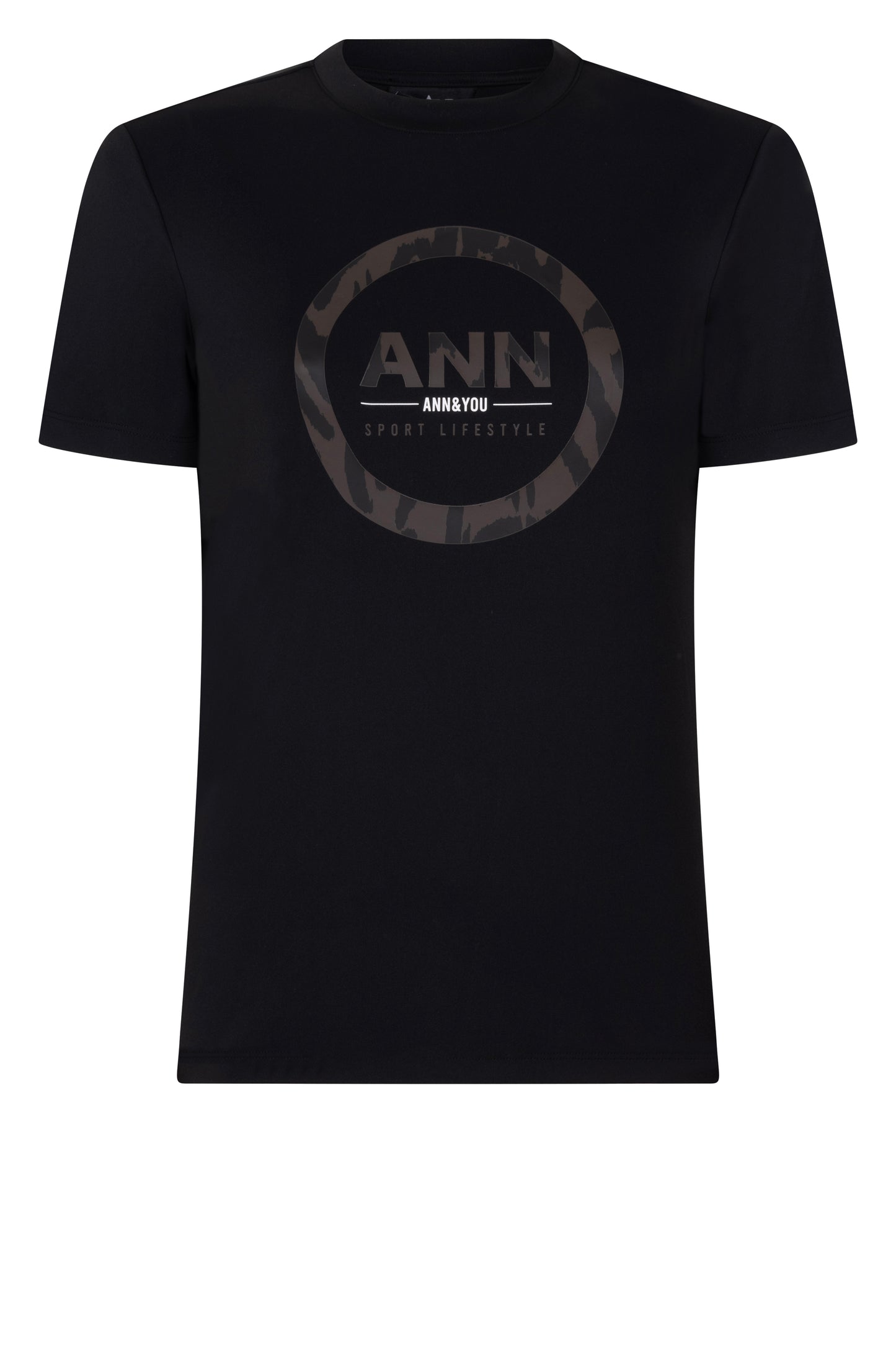 A&Y Giselle T-shirt Black-Espresso