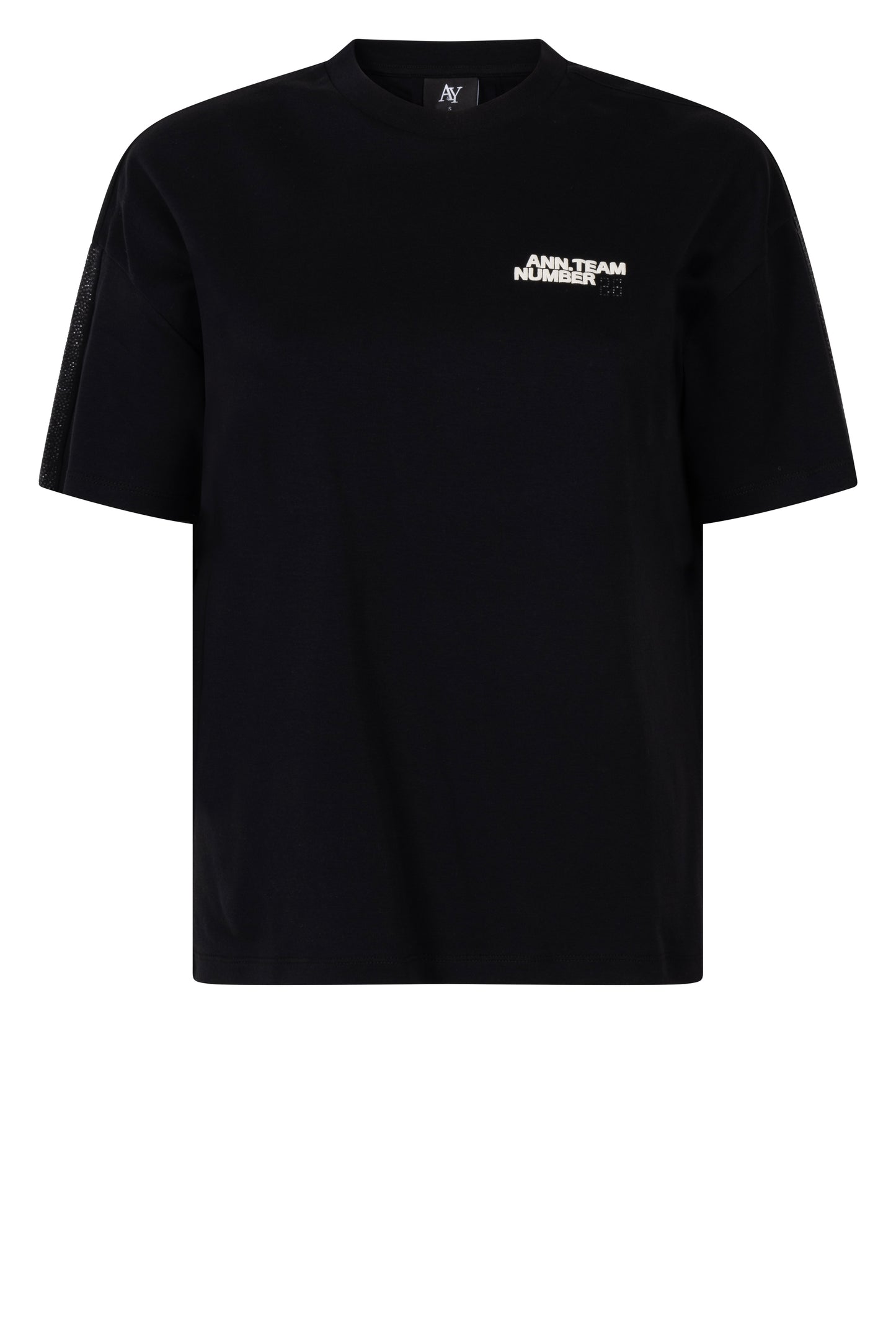 A&Y Kailey T-Shirt Black-Offwhite