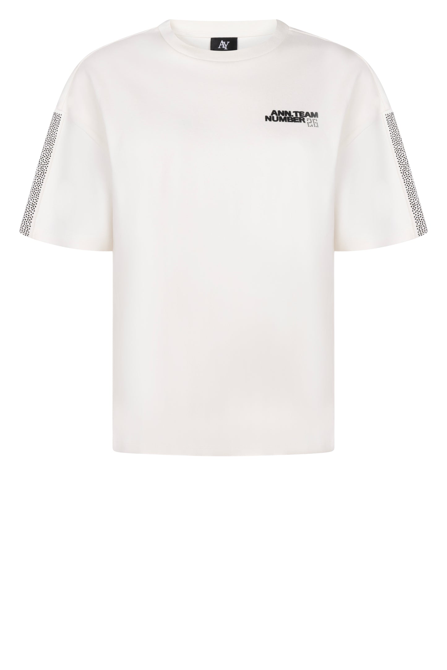 A&Y Kailey T-Shirt Offwhite-Black