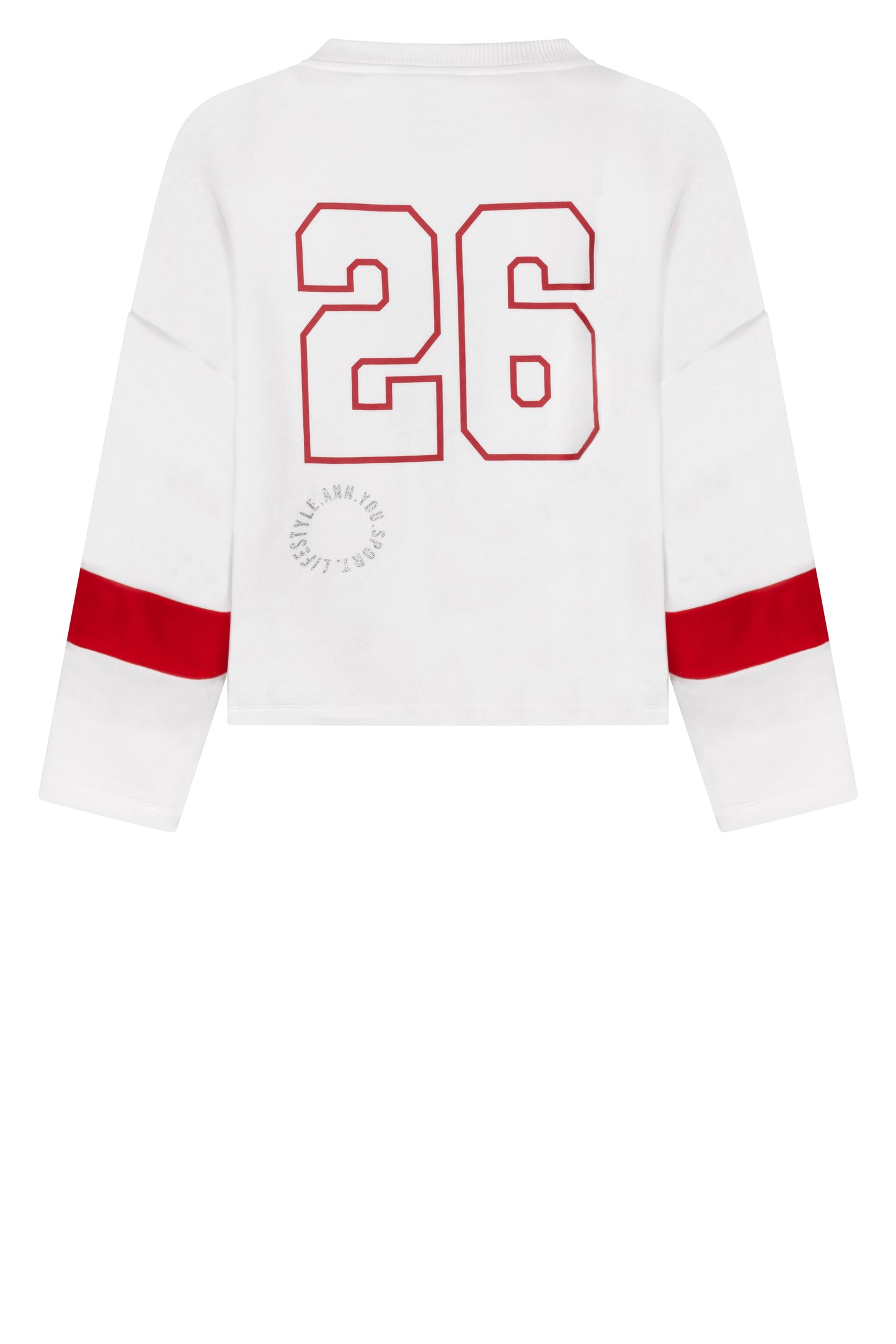 A&Y Lux Sweater Offwhite-Red