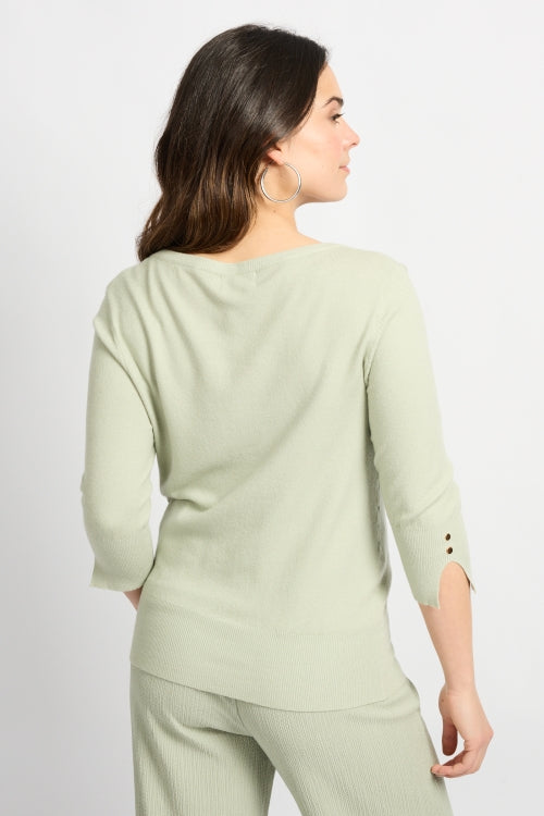 CS Agnes Knit Pullover Willow Green