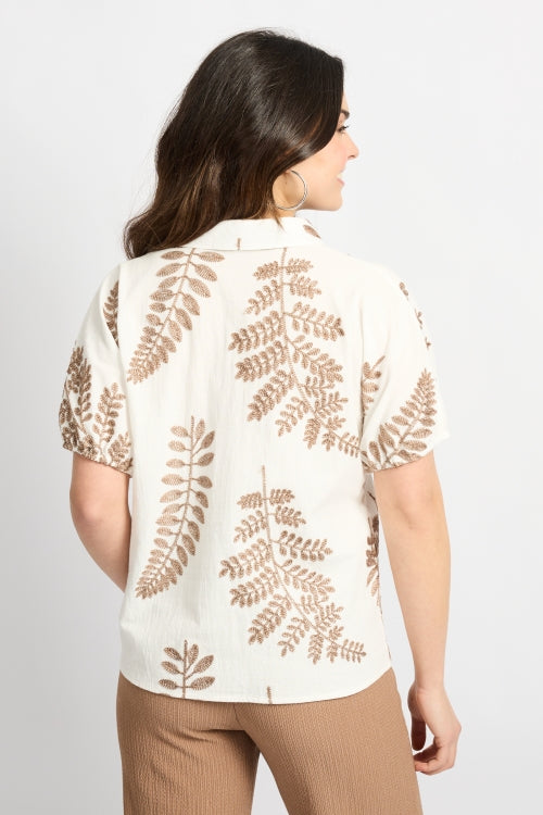 CS Lina Blouse Offwhite