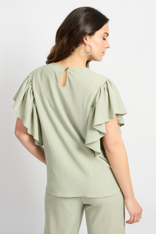 CS Tilda Top Willow Green