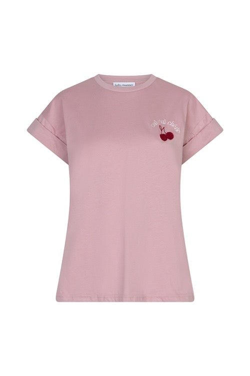 LM T-shirt Nyella Dusty Pink