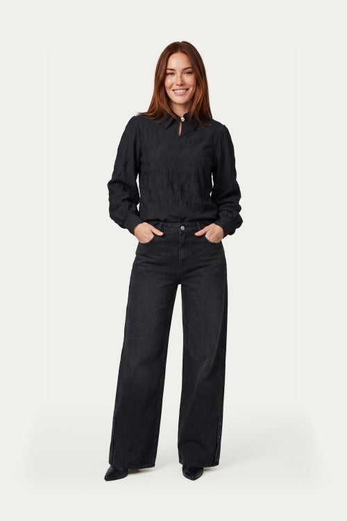 GM Lucasta Top Zwart