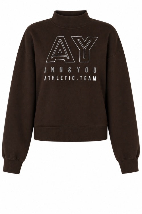 A&Y Sweater Blaire espresso