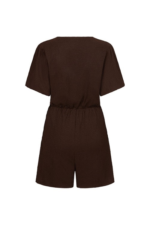 LM Playsuit Maddie Brown