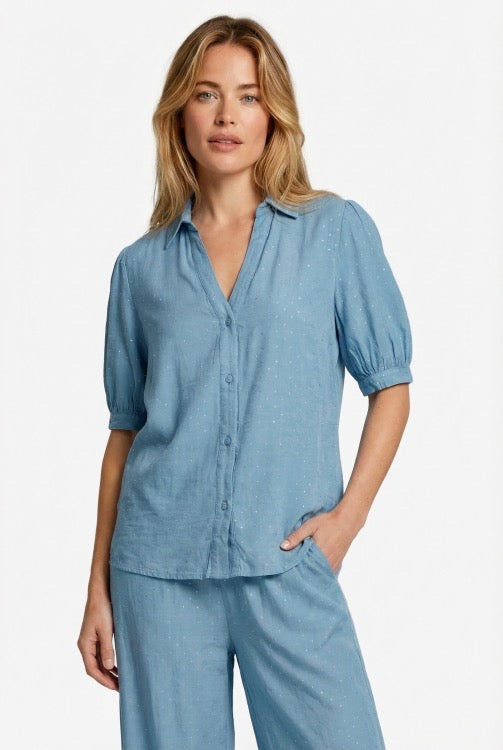CS Liss Blouse Light Blue