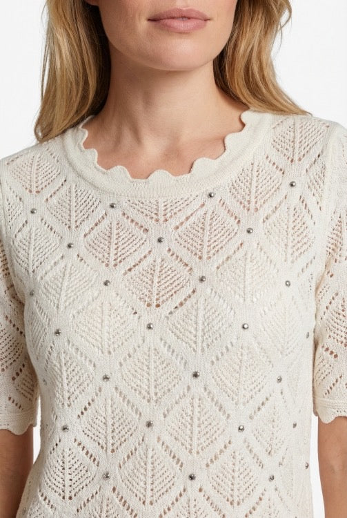 CS Kaisa Knit Pullover Wool White