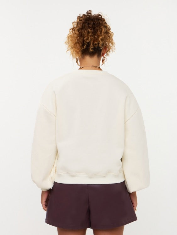 Y Sweater Fabulous and Fluffy Brown