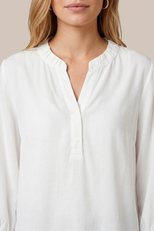 CS Lynn Blouse White
