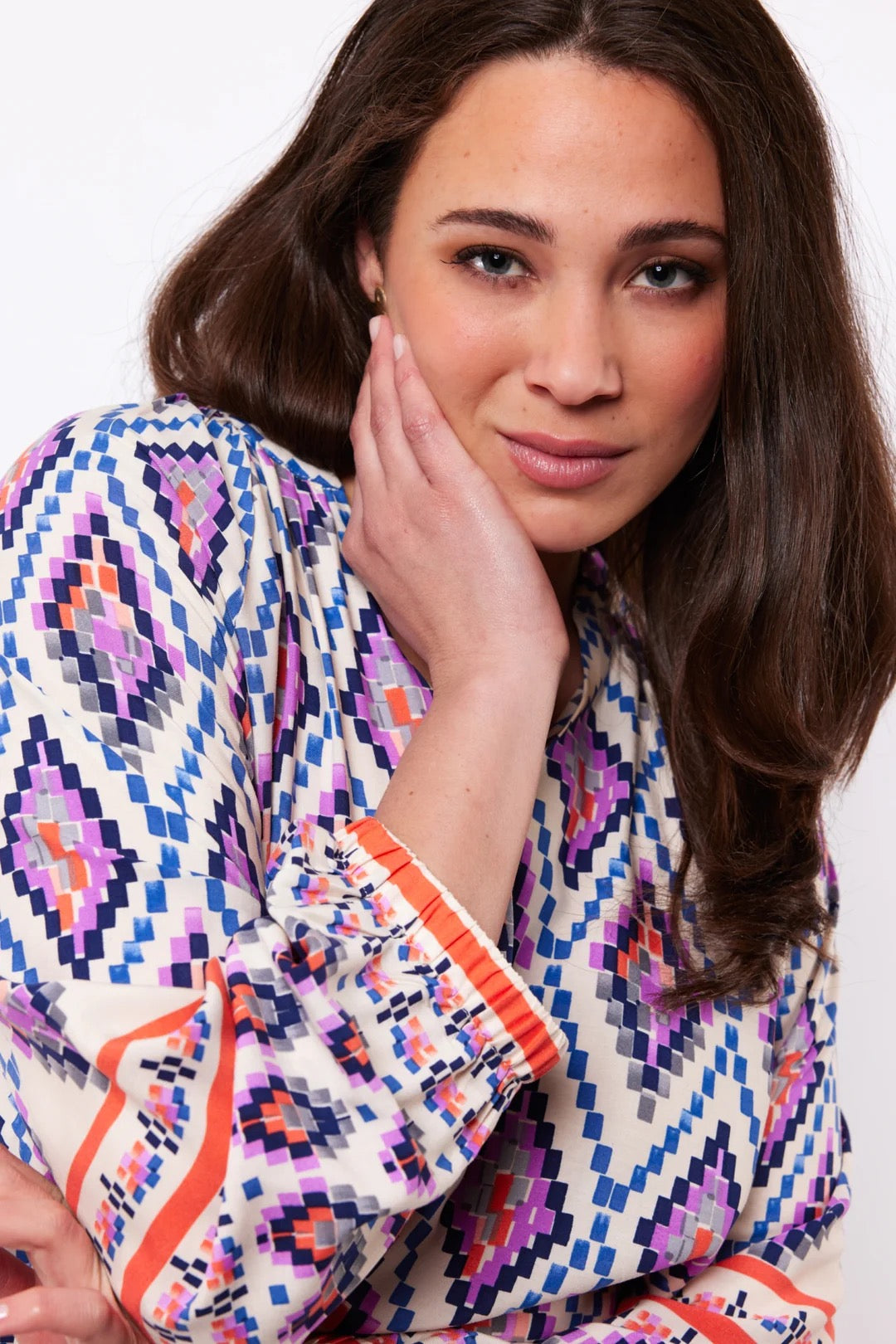EXX Lailani top indigo