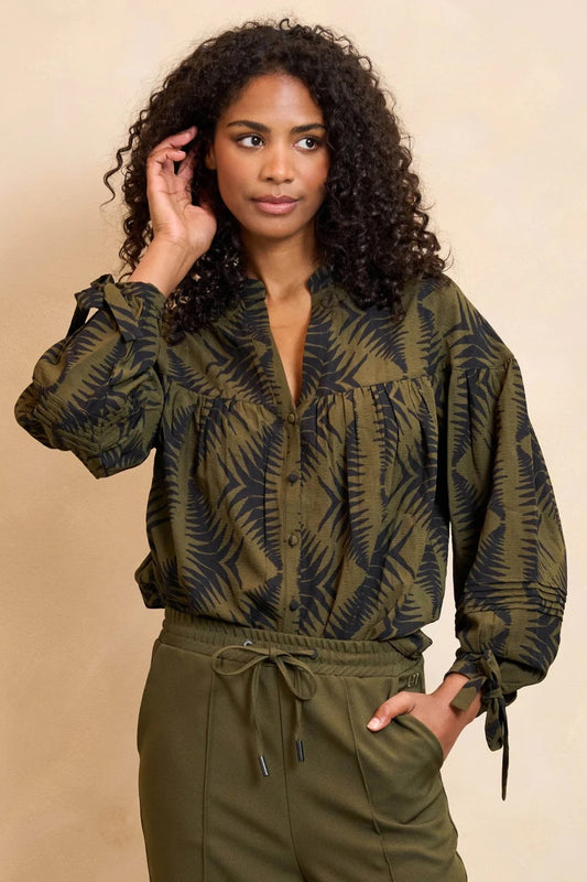 LM blouse Annika Green