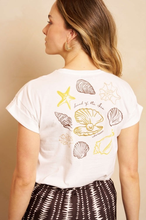 LM T-Shirt Nora Creme