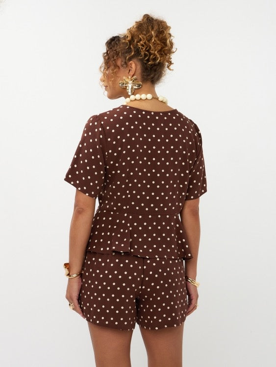 Y Top Luna Brown