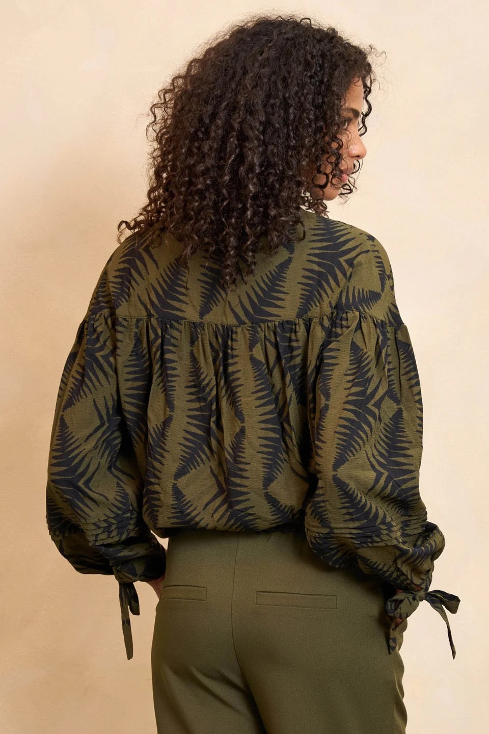 LM blouse Annika Green