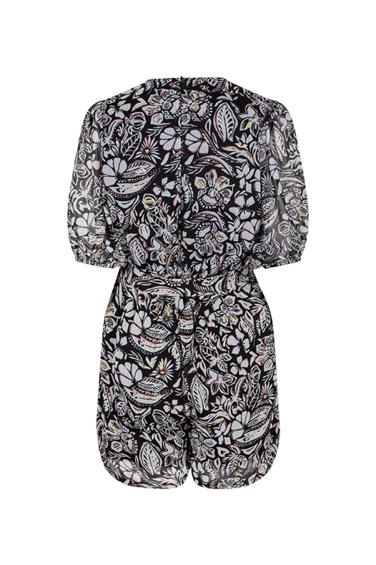 LM playsuit Khelani hawai flower