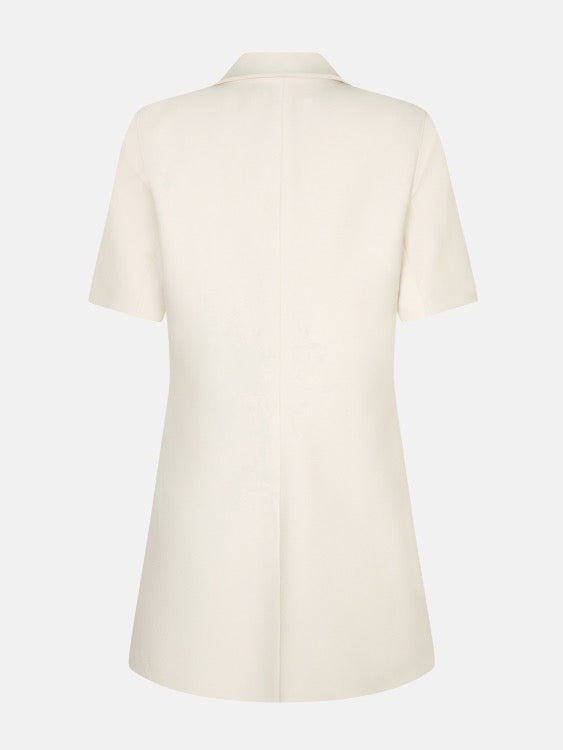 Y Dress Hazel Ecru