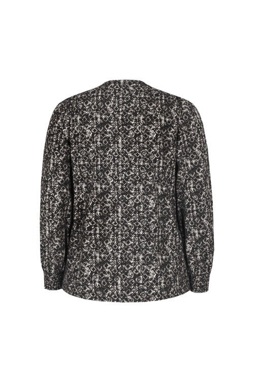 EXX Dione Top Black/Aubergine