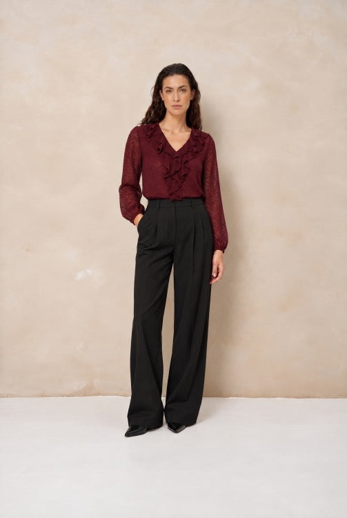 LM Blouse Kio Burgundy