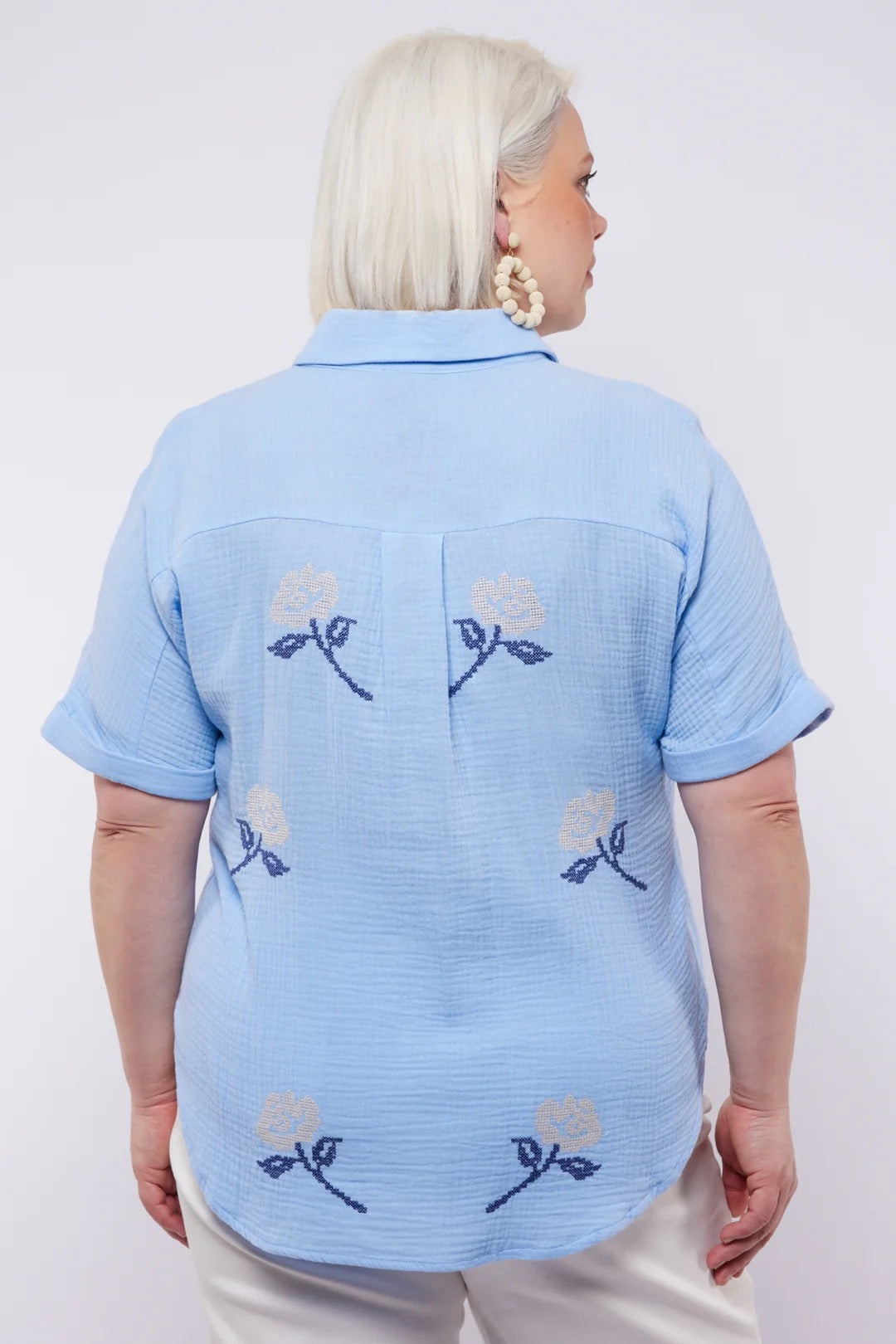EXX Chara Blouse blue