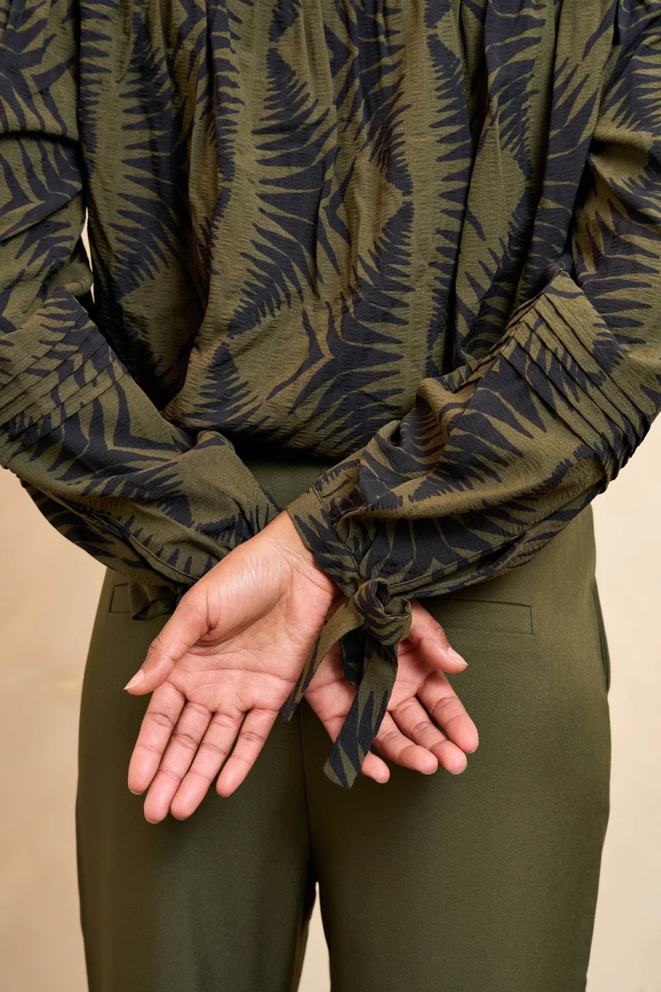 LM blouse Annika Green