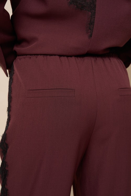 LM Pant Koya Burgundy