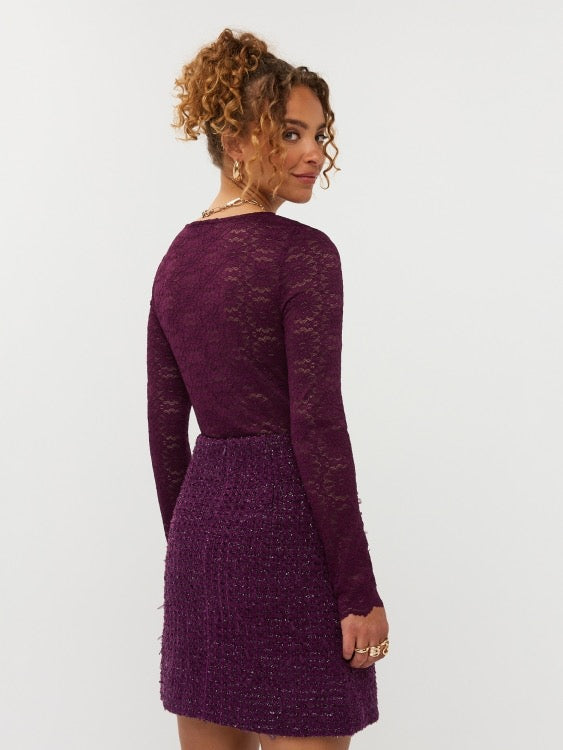 Y Top Loiza Aubergine