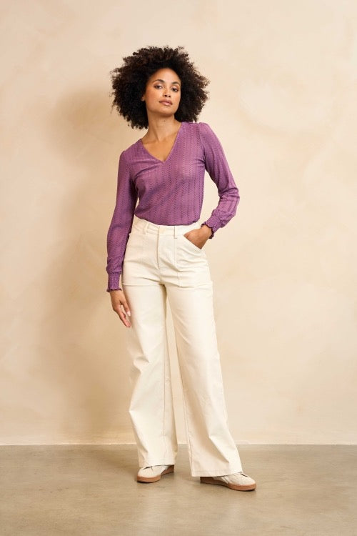 LM Blouse Mealis Purple