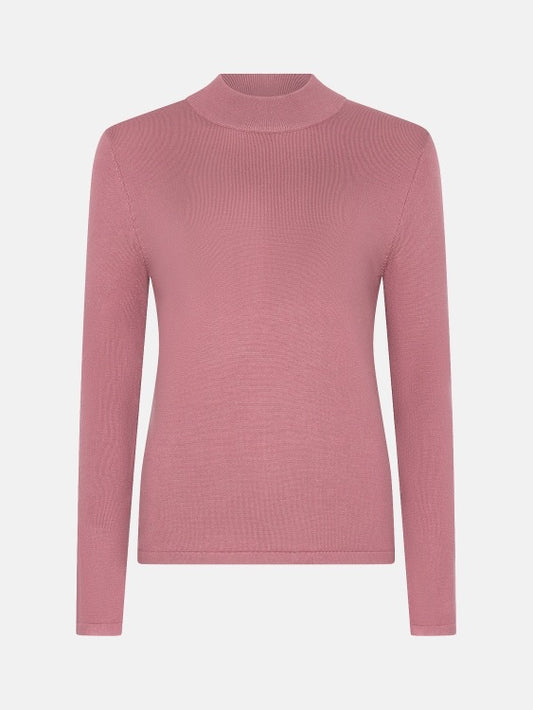 Y Knitted top Sjoukje Mauve